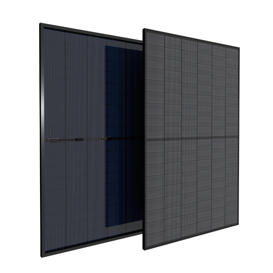 15,5 kWp PV Komplettanlage mit 36x bifizialen Doppelglas PV Modulen  inkl. Hybridwechselrichter & 10kWh Speicherbatterie